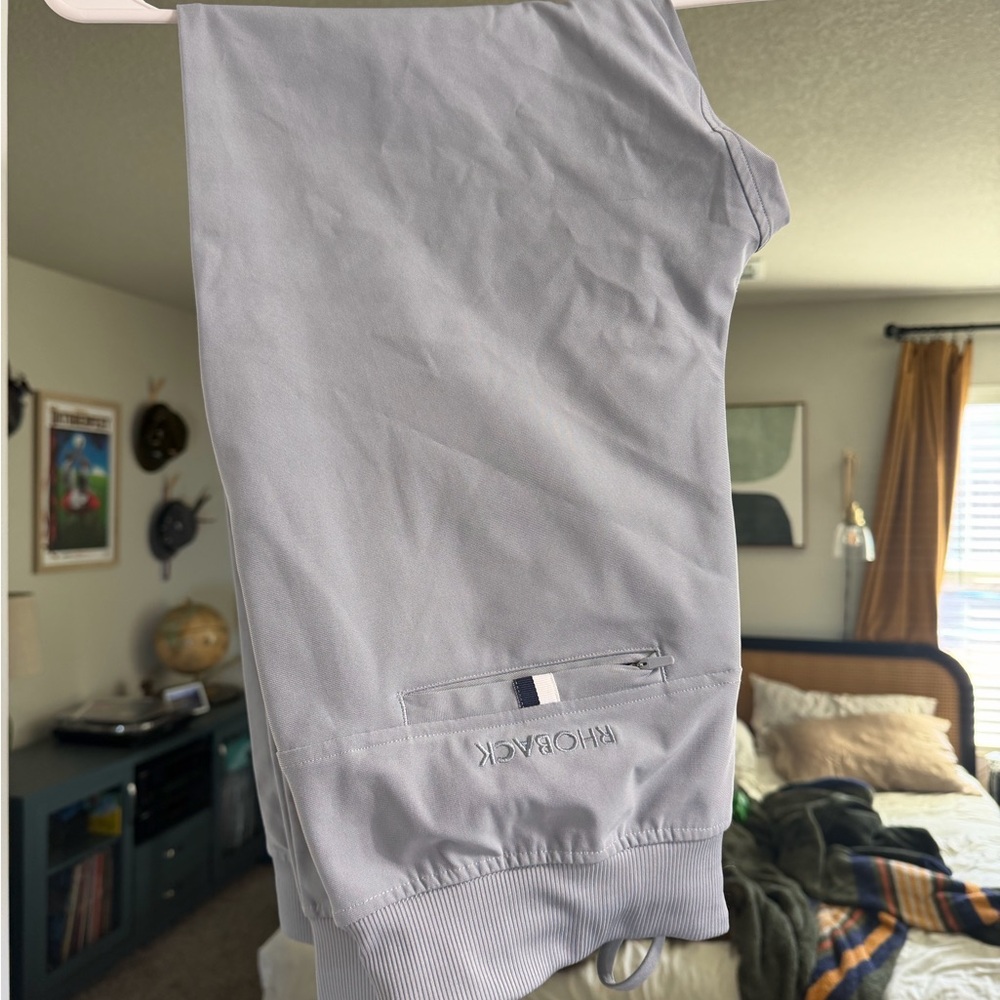 Rhoback Light Gray Men's Delta Joggers